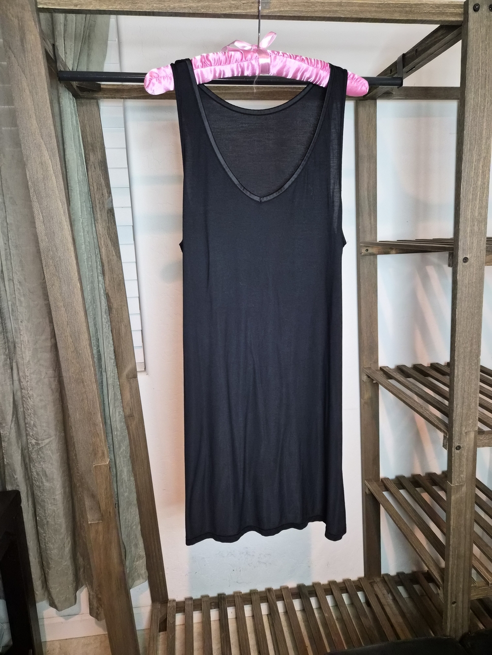 Black Slip Dress #0397